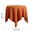 thumbnail image 3 of Hometravel Halloween Orange Pumpkin Tablecloth, Horror Theme Party Supply, Durable Washable Decor for Indoor, Outdoor Dining Table, Kitchen, 3 of 7