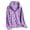 Purple, variant on Women's Sun Protection Jacket Hooded Cooling Shirt Athletic Jacket (Purple M)