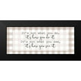 thumbnail image 2 of Kimberly, Allen 14x8 Black Modern Framed Museum Art Print Titled - How You See It, 2 of 5