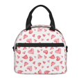 thumbnail image 2 of Hirioo Hearts for Crossbody Lunch Box for Women Men with Adjustable Shoulder Strap for School, Work and Travel, 2 of 9