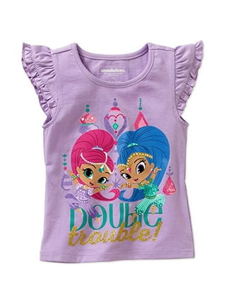 cuello Bangladesh insalubre Shimmer & Shine Little Girls (4-6x) Clothing in Girls Clothing - Walmart.com
