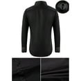 thumbnail image 3 of Hwmodou Male Workout Shirts Men'S Shirt Spring And Autumn New Business Casual Buckle Men'S Small Shirt Long Sleeve Workout Sports Clothes For Man, 3 of 4