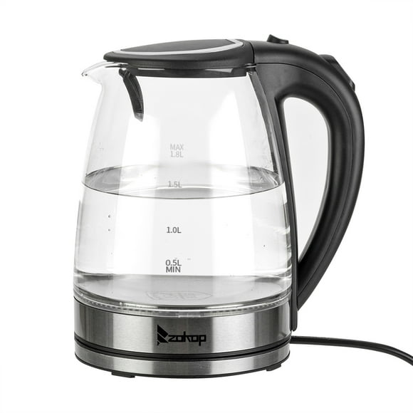 Ktaxon Electric Kettle, Fast Heat with Auto Shut off, Boil Dry Protection, Black