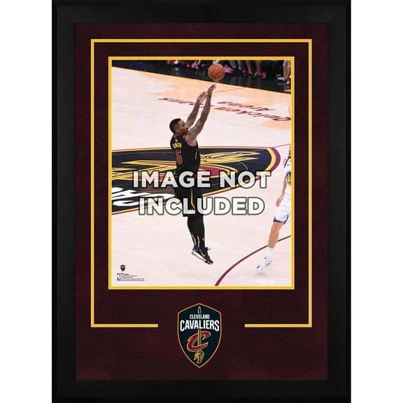 Cleveland Cavaliers 16" x 20" Deluxe Vertical Frame with Team Logo