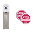 thumbnail image 1 of Alarma de seguridad para puerta SABRE, 120 dB, con forma de cuña, 1500 pies, 1 of 9