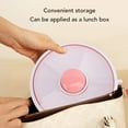 thumbnail image 3 of Contenant à Collation Rotatif, Matériau Plastique de Qualité Alimentaire, Distributeur à 5 Compartiments, Toupie à Fruits avec Sangle de Main pour Enfants, Voyage, Vert, 3 of 7