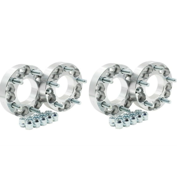 5x5.5 to 5x4.75 Wheel Adapters 1.5" Inch Compatible with Camaro Cadillac Rims On RAM 1/2x20 Grade 12.9 Studs Set of 4