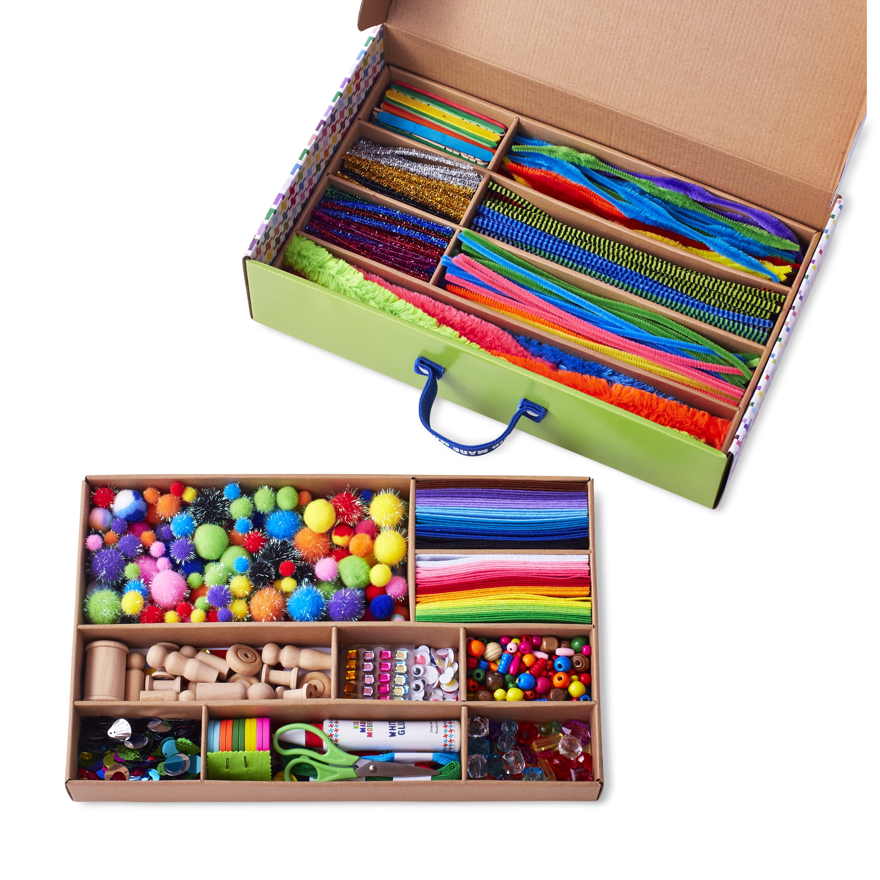 Arts and Crafts Library Set  Arts and crafts, Art and craft materials, Art  kit