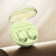 thumbnail image 6 of Earphones for Kids, Hwkond Sleep Earbuds Wireless Bluetooth Headset Bluetooth 5.3 Mini In Ear Dual Microphone Wearable Earphones For Sleeping, Green, Up to 60% Off, 6 of 8