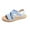 Blue, variant on ZEZKT Walking Sandals Women, Summer Hiking Sandals Comfortable Lightweight Sport Athletic Sandals Open Toe Sandals for Outdoor Beach Travel Beige 5.5