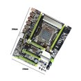 thumbnail image 3 of Placa Base X79T X79T LGA 2011 CPU USB3.0 M.2 SATA 4 DDR3 PC de escritorio Placa base para computadora, 3 of 6