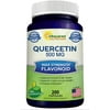 Quercetin 500mg Supplement - 200 Capsules - Quercetin Dihydrate to Support Cardiovascular Health - Max Strength Powder Complex Pills to Help Improve Anti-Inflammatory & Immune Response