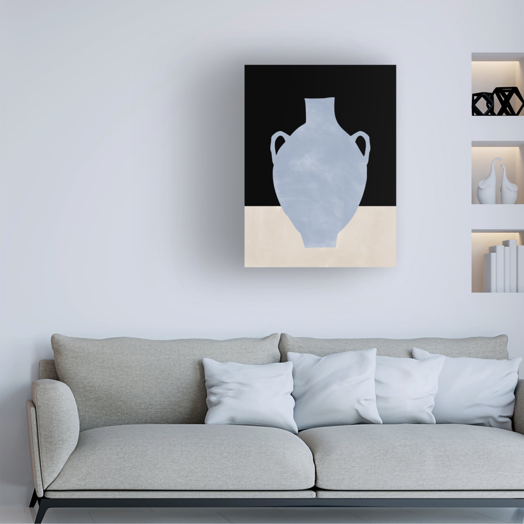 Trademark Fine Art Elena Ristova  Indigo34 Canvas Wall Art