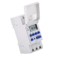 thumbnail image 1 of Digital Electronics Time Switch LCD Display Weekly Programmable Relay Timer with 16 ON 8 OFF Settings for Street Lamps Home Appliances Production Equipment, 1 of 7