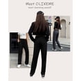 thumbnail image 2 of Womens Yoga Pants Loose Comfy Casual Lounge Pants Wide Leg Running Pants Lightweight Workout Pants with Pockets, 2 of 13