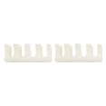 thumbnail image 1 of KAKOWELY 2PCS Badminton Racket Stringing Reducer Cable Machine High Pound protector Badminton Racket Stringing Machine Tool Load Spreader Adapter Attachment (White), 1 of 4