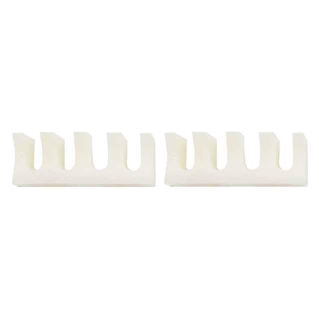 KAKOWELY 2PCS Badminton Racket Stringing Reducer Cable Machine High Pound protector Badminton Racket Stringing Machine Tool Load Spreader Adapter Attachment (White)