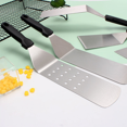 thumbnail image 4 of New Plastic Handle Stainless Steel Steak Frying Shovel Teppanyaki Spatula Kitchen Cooking Tools-HAPDEN, 4 of 4