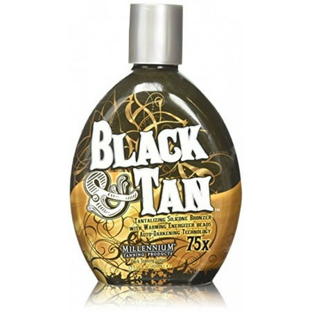 Black & Tan 75x Indoor Tanning Bed Bronzer 13.5OZ