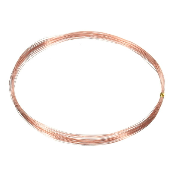 99.99% 30 Gauge 0.25mm Pure Copper Wire 10m/33 ft Soft Craft Copper Wire for Jewelry Making Beading DIY Crafts Supplies, Copper