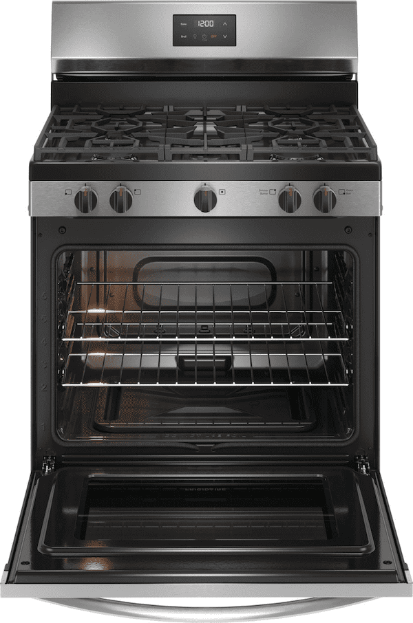 Frigidaire FCRG3052BS 30" Gas Range, Stainless Steel