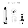 thumbnail image 2 of PATPET Professional 2-Speed Electric Rechargeable Pet Nail Trimmer Painless Paws Grooming  ,with Protective Sleeve, 2 of 7