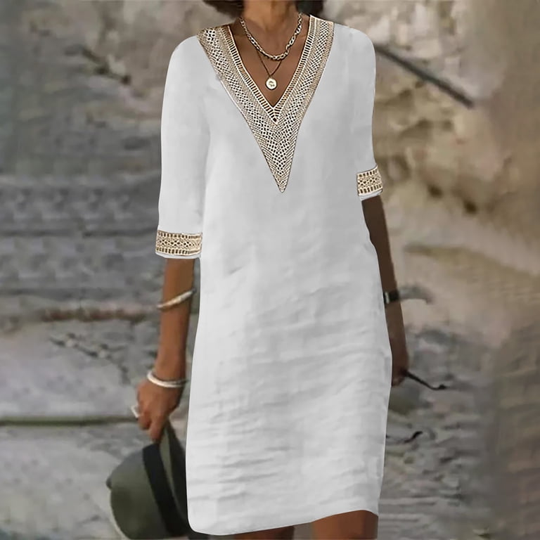 white wedding casual dress Jacqueline Strapless Little Rehearsal and 8 / White cocktail parties IN-N-OUT FALL FASHION TRENDS FOR Size:4-5Y（120cm）