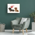 thumbnail image 3 of Trademark Fine Art Victoria Barnes  Little Legs Big Heart VII Canvas Wall Art, 3 of 4