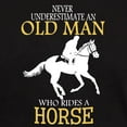 thumbnail image 3 of CafePress - Never Underestimate Horse Rider Old Man T Shirt - Men's Classic Graphic Cotton T-Shirt, 3 of 4
