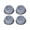1, variant on 7829 Thick Rubber Washer Dryer Feet Pad Minimize Noise And Protect Hardwood Floor