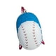 thumbnail image 4 of Estuche rígido para gorras de béisbol con cierre de cremallera, práctico porta sombreros para mujer Azul, 4 of 9