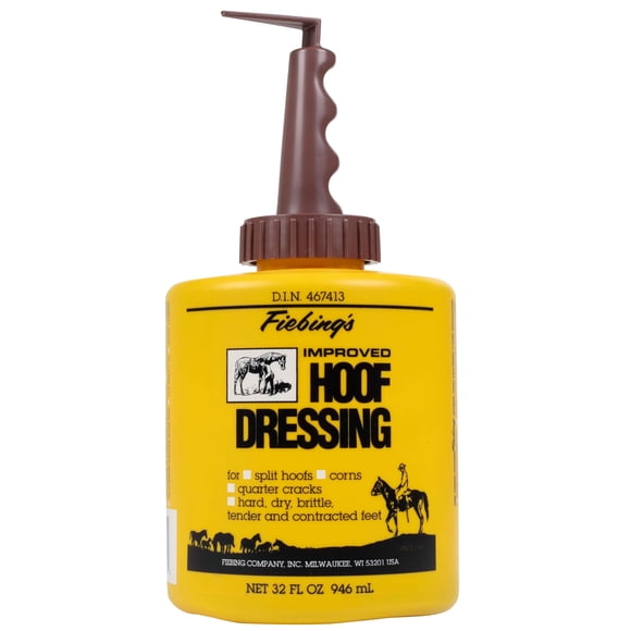 Aceite para Cascos Fiebing's 946 ml con Cepillo Acondicionador