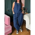 thumbnail image 5 of 2 Piece Sets For Women Spring Summer Matching Wide Leg Crop Pants Outfits Travel Vacation Beach Lounge Sets, 5 of 10