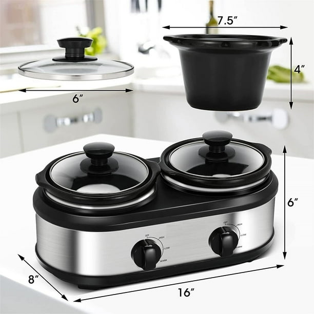 3 Crock Pot Buffet