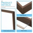 thumbnail image 2 of OUNONA Clear Picture Frame Brown for Certificate Display and Home Decoration 1Pcs, 2 of 5