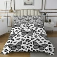 thumbnail image 1 of Erosebridal Kawaii Butterfly Coverlet Set Twin, Cheetah Print Bedding Set, Rustic Animal Decor, 2-Piece, 1 of 5