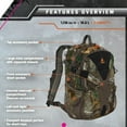 thumbnail image 6 of Timberhawk Blue Mountain 18 Ltr Backpack, Realtree Xtra Camo, Unisex, Green, 6 of 6