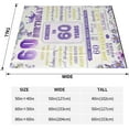thumbnail image 3 of Chaos Coordinator Blanket Gifts, Thank You Gifts for Women, Boss Lady Gifts for Women, Best Appreciation Christmas Birthday Gift for Coworker, Teacher, Social Worker, Manager, Cozy Blanket 50" X 60", 3 of 5