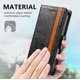thumbnail image 4 of Funda de teléfono para Galaxy S22 Plus Funda de cuero para teléfono Flip Business Card Holder Funda protectora a prueba de golpes negro, 4 of 5