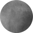 thumbnail image 1 of Ahgly Company Machine Washable Indoor Round Transitional Gunmetal Gray Area Rugs, 7' Round, 1 of 7