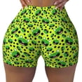 thumbnail image 2 of Fuzoiu Frogs Print Women's Workout Shorts,Workout Biker Shorts Women,Exercise Fitness Shorts,Scrunch Short, Athletic Shorts for Gym Yoga Running Sport Active-X-Large, 2 of 8