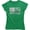 Green, variant on Patriotic Athletic Fit Distressed Grunge USA US Flag Womens T-Shirt