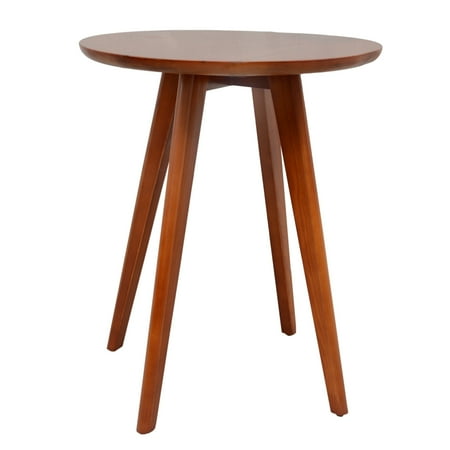 - Porthos Home Side Table With Solid Pine Round Top And Four Wooden Legs