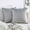 Gray, variant on ZOELNIC 18"x18'' Pack of 2 Pom Poms Velvet Cushion Cover Decorative Throw Pillow Covers for Home Bench Sofa Bed, Gray