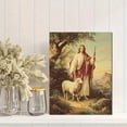 thumbnail image 2 of Qisvanset Jesus Shepherd Canvas Wall Art 15.75x11.81 Inches, 2 of 8