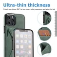 thumbnail image 5 of Funda para iPhone 14 Pro con tarjetero de piel sintética, 5 of 5