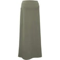 thumbnail image 6 of Women's Stretch Cotton Knit Western Style Ankle Length A-Line Skirt, 6 of 8