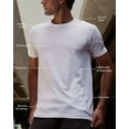 thumbnail image 2 of Men's Premium Plain Crewneck T-Shirts 3-Packs - Soft & Fitted S - 4XL, 2 of 6