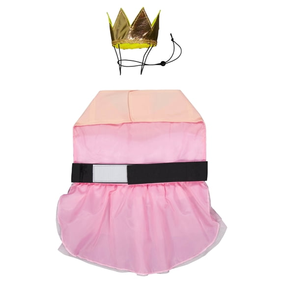 Vibrant Life Halloween Princess Costume for Dogs, Pink, M