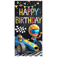 thumbnail image 2 of Colorful Theme Happy Birthday Banner Racing Car Decoration Celebration Banner for Kid's Party Outdoor Event Indoor Decoration, 2 of 8
